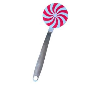 Avon Peppermint Candy Spatula Holiday Christmas Baking Lollipop Seasonal Cook